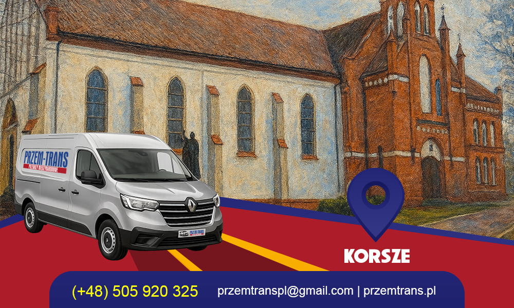 Przewozy busem z Korsz do Niemiec i Holandii – z Przem‑Trans wygodnie i bezpiecznie