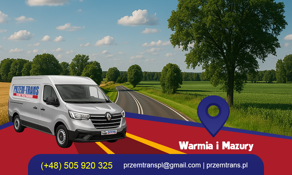 Busy do Niemiec i Holandii – Województwo Warmińsko-Mazurskie | Przem-Trans
